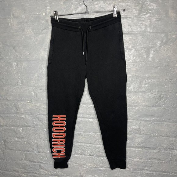 hoodrich Other - Hoodrich Men’s Black Drawstring Joggers Track Bottoms Small